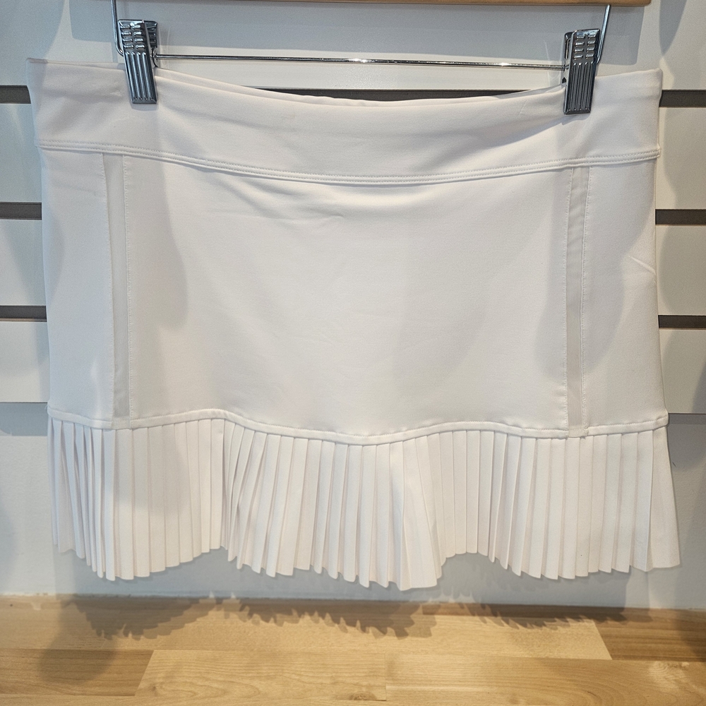 Inphorm White Pleated Tennis Skirt - Picture 2 of 5